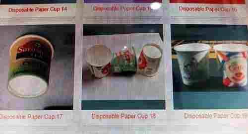 Printed Round Light Weight Disposable Paper Cup