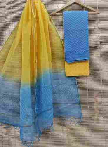 Attractive Design Premium Quality Jaipury Unstitched Cotton Dress Material For Women