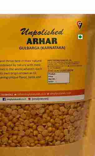 A Grade Simply Natural Split Yellow Toor - Arhar Dal, 1 Kg For Cooking