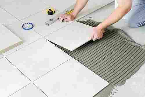Antistatic Pure Tile Adhesives Powder No Vertical Slip Long Lasting