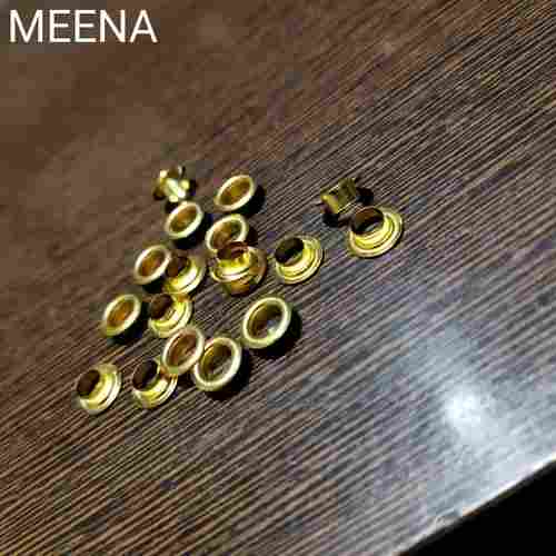 No-600 Round Shape Golden Color Fancy Brass Eyelet For Leather, Fabric And Craft
