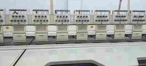 Electric High Speed Automatic Multi Head Embroidery Machine For Garment Industry