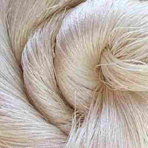 White Color Pure Silk Yarn For Scarves, Sweaters, Afghans And Socks