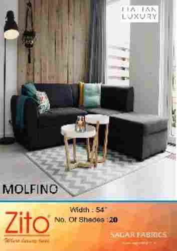 450 Gsm Eco Friendly Zito Molfino Chennile Sofa Fabric For Home Furnishing