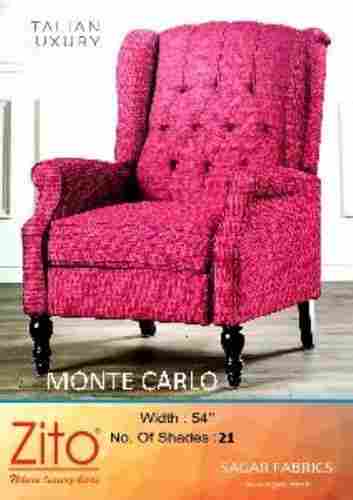 500 Gsm Zito Comfortable Pink Shrink Resistance Monte Carlo Chennile Fabric