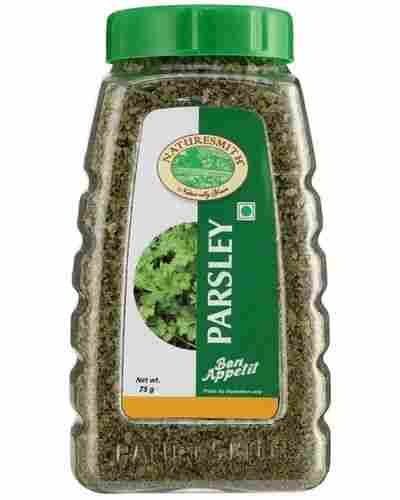Natural And Dried Green Parsley Spice