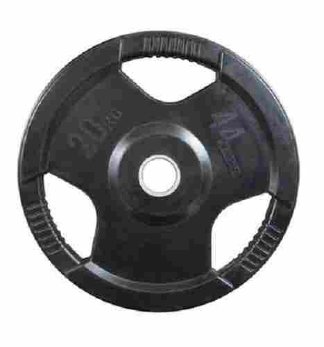 Round Rubber Olympic Weight Plate For Exercise, 20 Kg