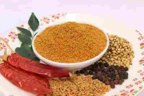 Blended Rich Natural Taste Healthy Dried Organic Brown Sambar Masala Powder