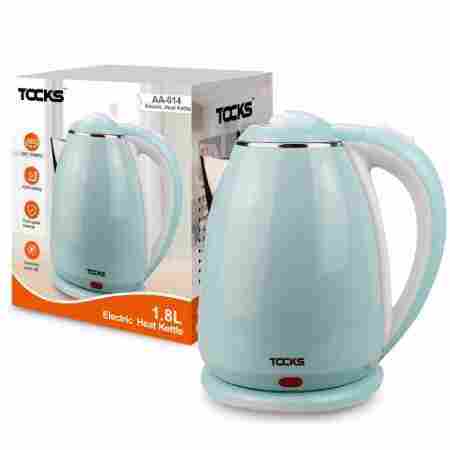 PP Coating 11500W 1.8L Food Grade Electric Heat Kettle for Boiling Water, Making Tea and Coffee