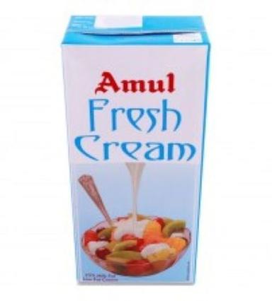 Richer In Taste Smooth Consistency White Natural Pure Amul Cream With No Presevatives(1Ltr) Age Group: Old-Aged