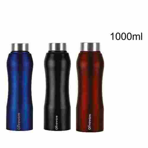 1000 ML Multicolor BPA Free Stainless Steel Drinking Water Bottle For Office/Travel