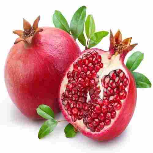 Juicy Delicious Healthy Natural Taste Organic Red Fresh Pomegranate