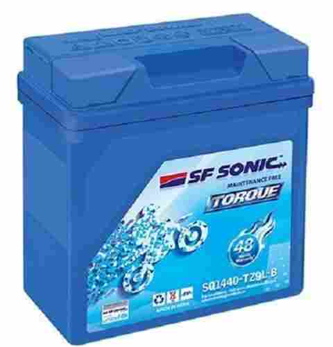 SF Sonic Torque SQ1440TZ9B Bike Battery 12V With 48 Months Warranty For Industrial Use