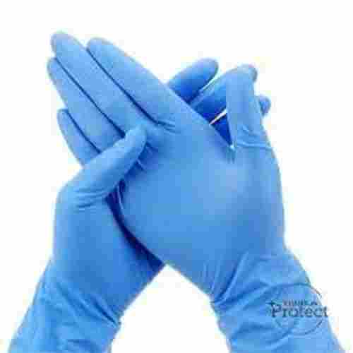 Nitrile Blue Non-Sterile Powder Free Medical Examination Disposable Hand Gloves