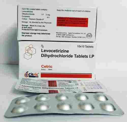 Levocetirizine Dihydrochloride With 10*10 Packing