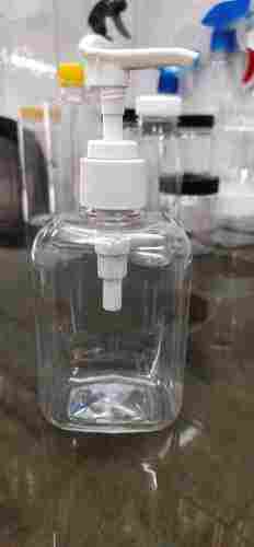 Empty Plastic Transparent Pump Spray Bottle Used In Sanitizer And Liquid Soap