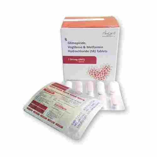 Glimepiride Voglibose Metformin Hydrochloride SR Tablets