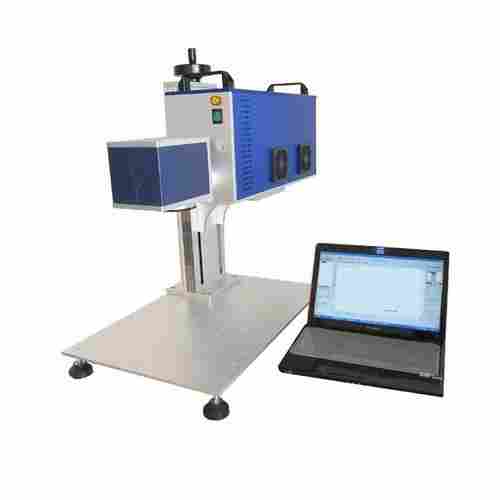 10000 mm/s CO2 50 Hz Air Cooling Portable Laser Marking Machine for Industrial Purpose