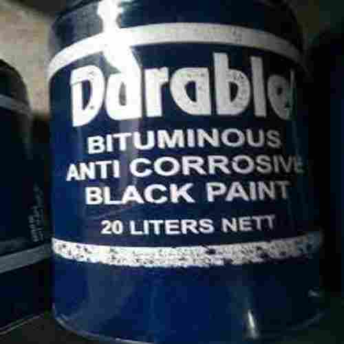 99% Pure Bituminous Anti Corrosive Black Paint 20 Litres Net Weight