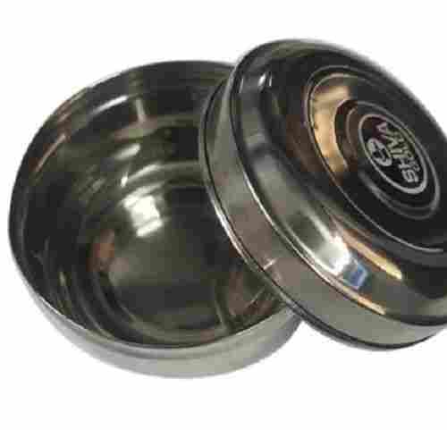 7 Inch Stainless Steel Belly Puri Dabba, Capacity 200 Ml, Weight 70 gm