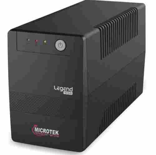 Microtek Legend 1000 UPS, 1000VA/600 Watt Capacity, 230VAC Output With 6-8 Hours Charging Time
