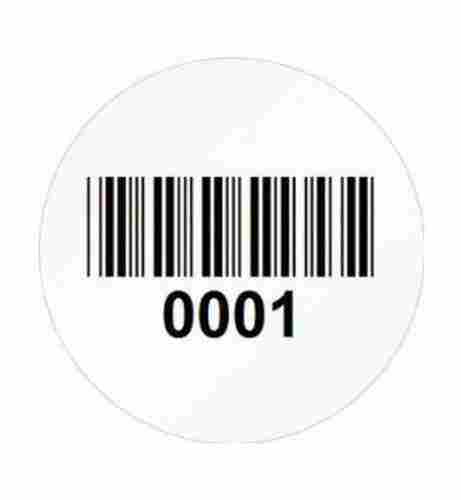Anti Static Hologram Self Adhesive White and Black Barcode Label