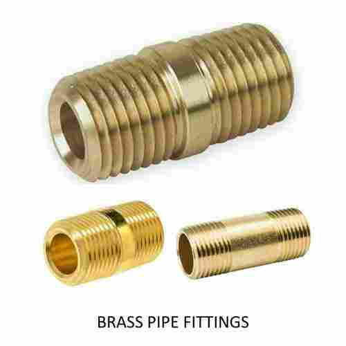 Polished Surface Finishing Brass Pipe Fittings Available in Various Sizes