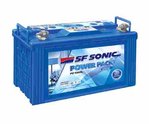 SF Sonic PC 1000L Lead Acid Inverter Battery 100Ah, With 3 Years Warranty