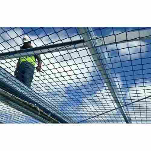 Construction Safety Nets With HDPE Plastic Material And 2.5-30 mm Thickness