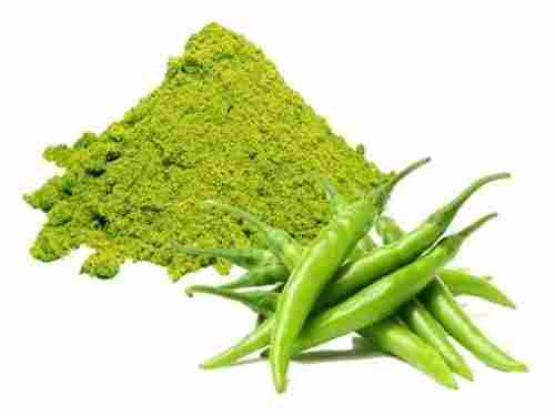 Natural Organic Green Chilli Powder Contain High Nutrition