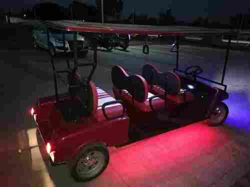 Sturdy Construction Eco Friendly Easy To Ride Battery Operated Six Seater Golf Cart