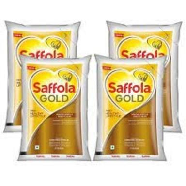 100% Vegetarian Cholesterol-Free Saffola Gold Refined Edible Oil, Pack Of 1 Litre Pouch  Application: Kitchen