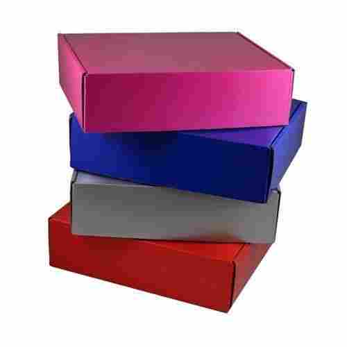 Colored Corrugated Paper Packaging Carton Box For Mobile Accessories, Gift, FMCG
