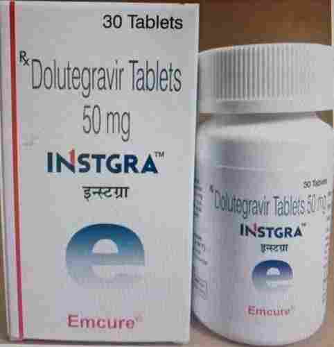 Dolutegravir Tablets 50 MG, 30 Tablet