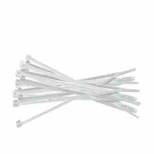 Non Polished Weather Resistant Material Nylon White Cable Ties 