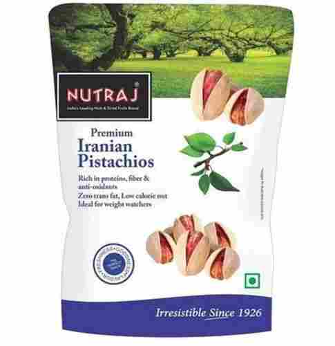 Nutraj Ready To Eat Whole Iranian Roasted And Salted Pistachios (250g Pack)