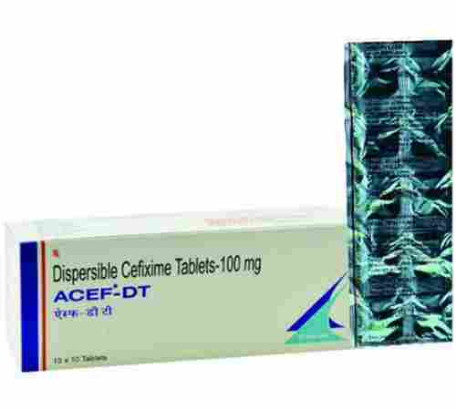 Dispersible Cefixime 100 mg Tablet