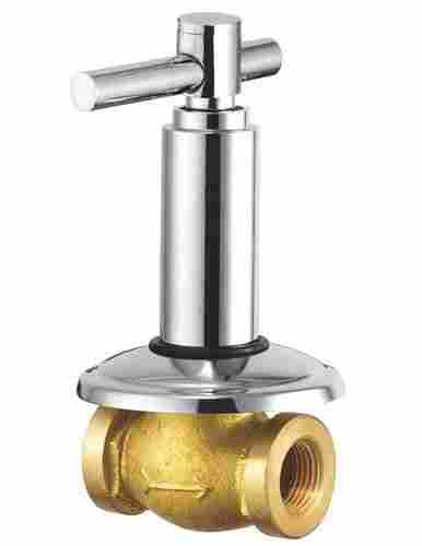 Plain Brass Concealed Stop Valve For Liquid Control