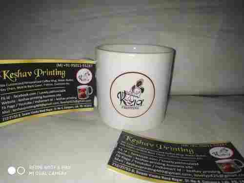 170ml Company Logo Tea Cup With Digital Print And Dimension 2.8 X 2.9 Inches