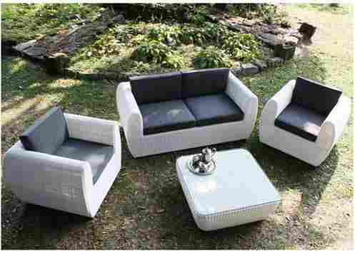 Garden Patio Sofa Set For Outdoor With 4 Seating Capacity And Square Shape