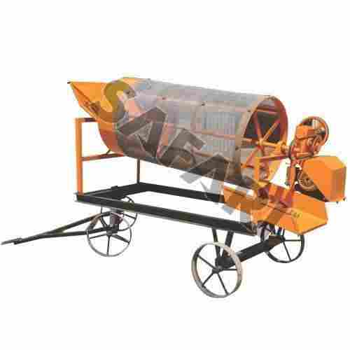 Rugged Design Longer Service Life Color Painted Rotary Sand Sieving Machine