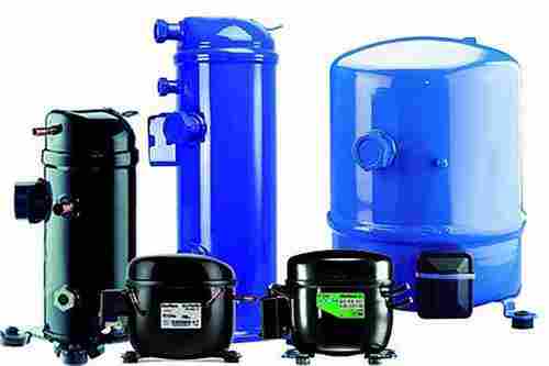 Air Cooled Refrigeration Compressor in Blue and Black Color, (220 - 240V)