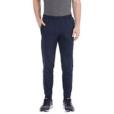 Navy Blue Highly Comfortable And Fashionable Mens Track Pants, Soft Cotton Fabric
