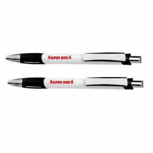 Promotional Plastic BallPoint Pen With 0.5-1 mm Nib Size And 4-6 Inch Pen Size