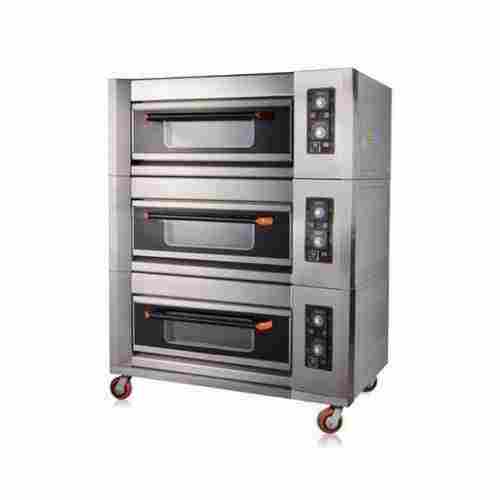 Automatic Three Phase Electric Stainless Steel Bakery Deck Oven