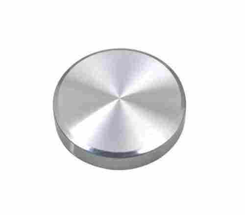 Home and Office Usage Stainless Steel Round Mirror Cap for Glass Fitting