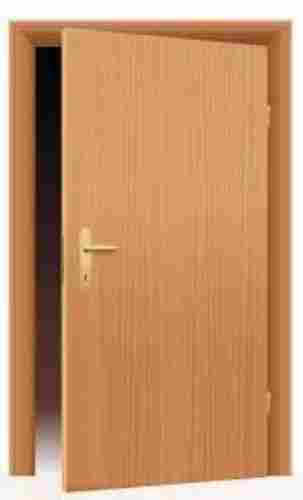 Exterior and Interior Use Light Brown Plain Swing Solid Wood Flush Door