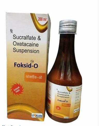 Sucralfate And Oxetacaine Oral Suspension General Medicines