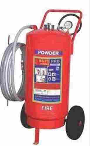 25 Kg Trolley Mounted Dry Powder Type ABC Fire Extinguisher With Flexible Hose