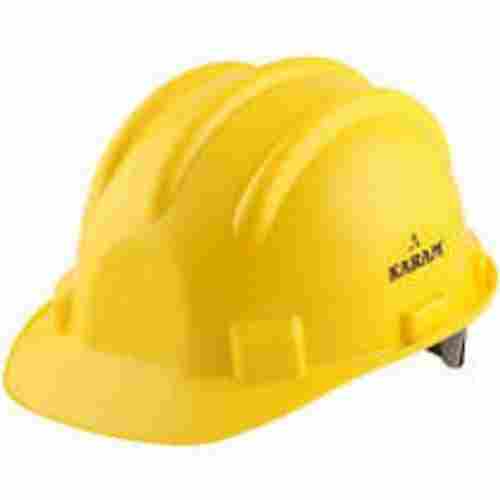 Karam Yellow Plastic Open Face Safety Helmets